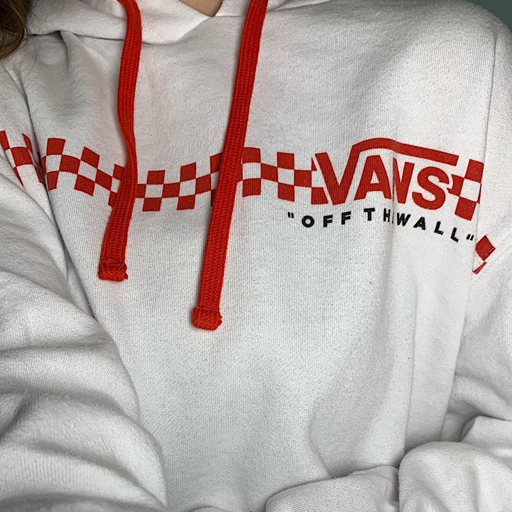 Vans Off The Wall Cropped Hoodie